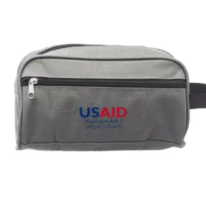 USAID Dari Pashto - Travel Two Tone Toiletry Bags with Handle