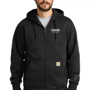 USAID Dari Pashto - Carhartt Rain Defender Paxton Heavyweight Hooded Zip-Front Sweatshirt