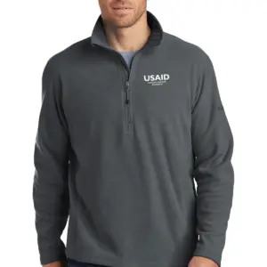 USAID Ilocano - Eddie Bauer Men's 1/2-Zip Microfleece Jacket