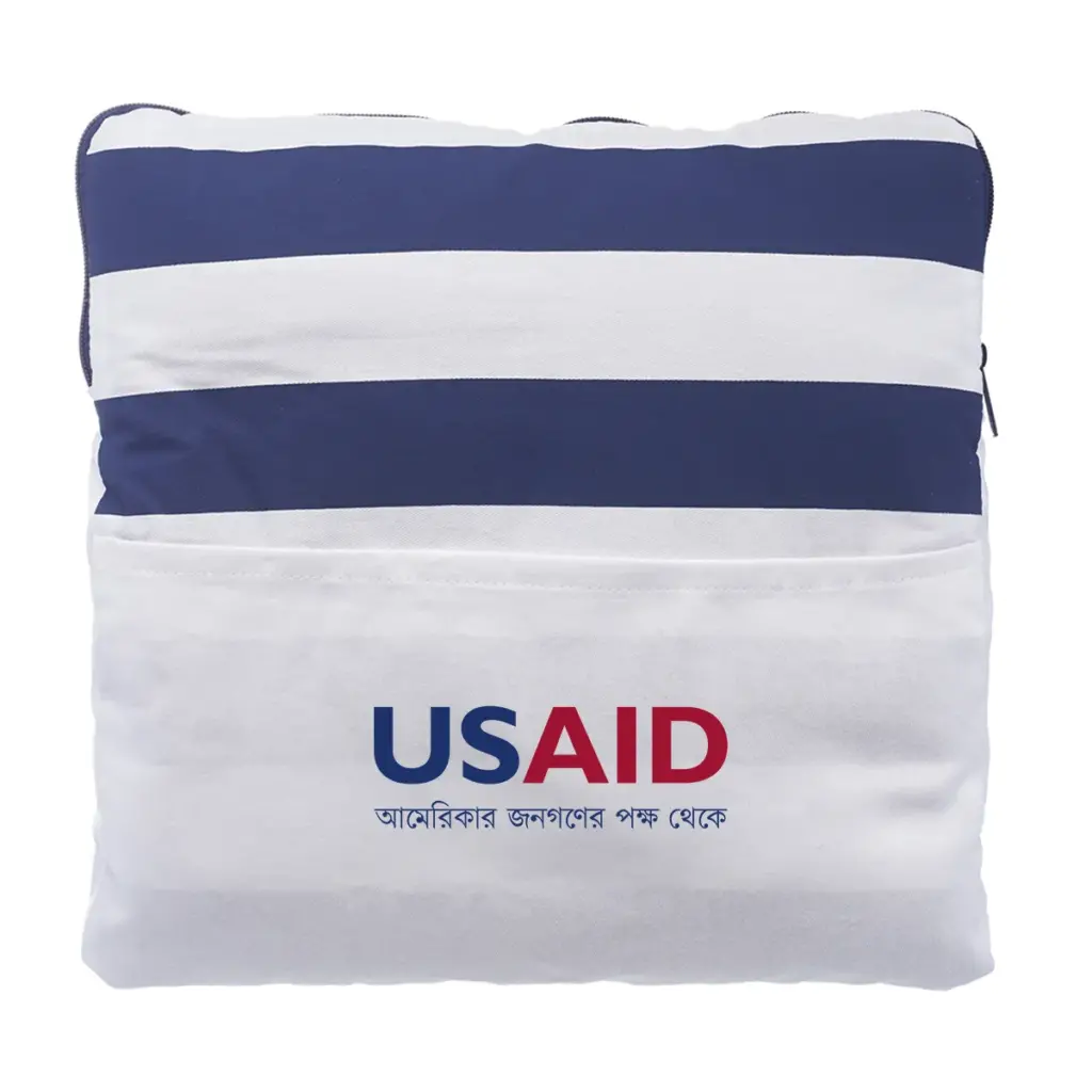 USAID Bangla - 2-in-1 Cordova Pillow Blankets