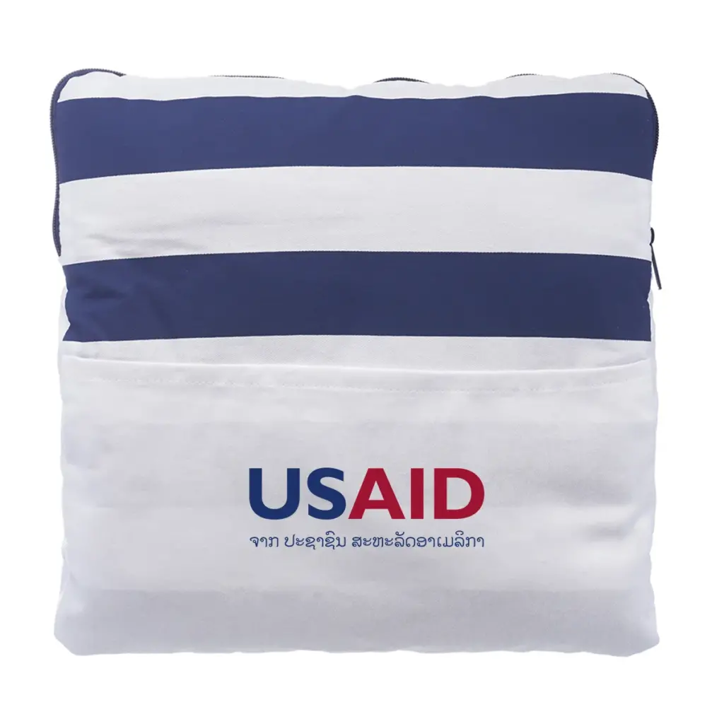 USAID Lao - 2-in-1 Cordova Pillow Blankets
