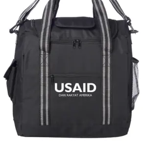 USAID Bahasa Indonesia - Flip Flap Insulated Cooler Lunch Bags