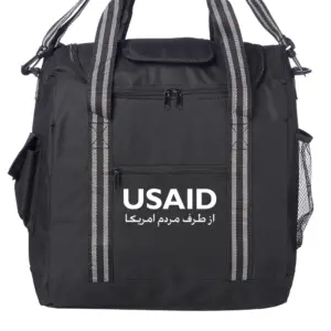 USAID Farsi - Flip Flap Insulated Cooler Lunch Bags