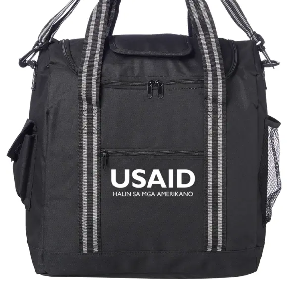 USAID Hiligaynon - Flip Flap Insulated Cooler Lunch Bags