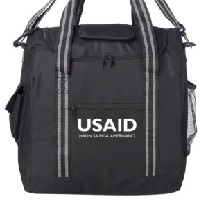 USAID Hiligaynon - Flip Flap Insulated Cooler Lunch Bags