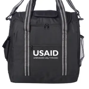 USAID Mongolian - Flip Flap Insulated Cooler Lunch Bags