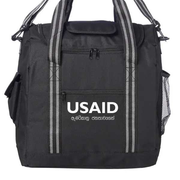 USAID Sinhala - Flip Flap Insulated Cooler Lunch Bags