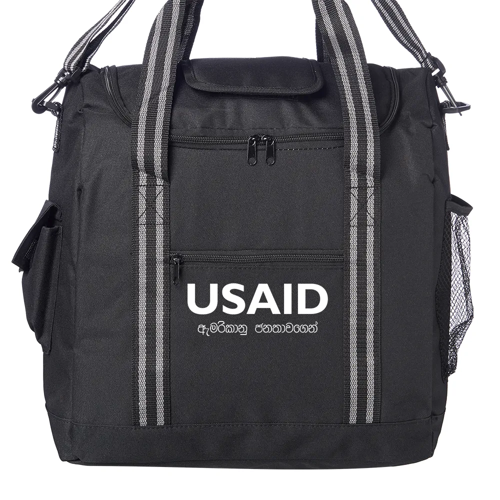 USAID Sinhala - Flip Flap Insulated Cooler Lunch Bags