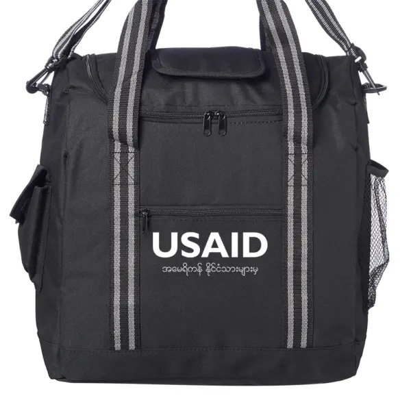 USAID Burmese - Flip Flap Insulated Cooler Lunch Bags