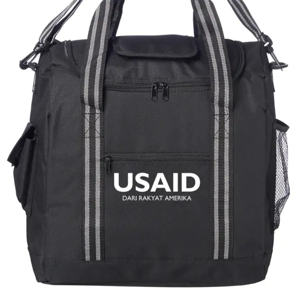 USAID Bahasa Indonesia - Flip Flap Insulated Cooler Lunch Bags