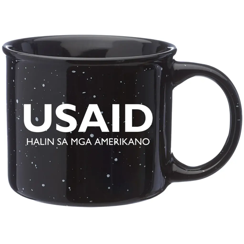 USAID Hiligaynon - 13 Oz. Ceramic Campfire Coffee Mugs