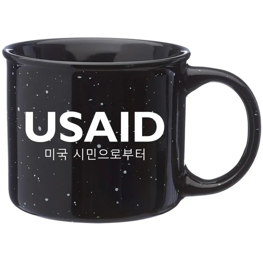 USAID Korean - 13 Oz. Ceramic Campfire Coffee Mugs