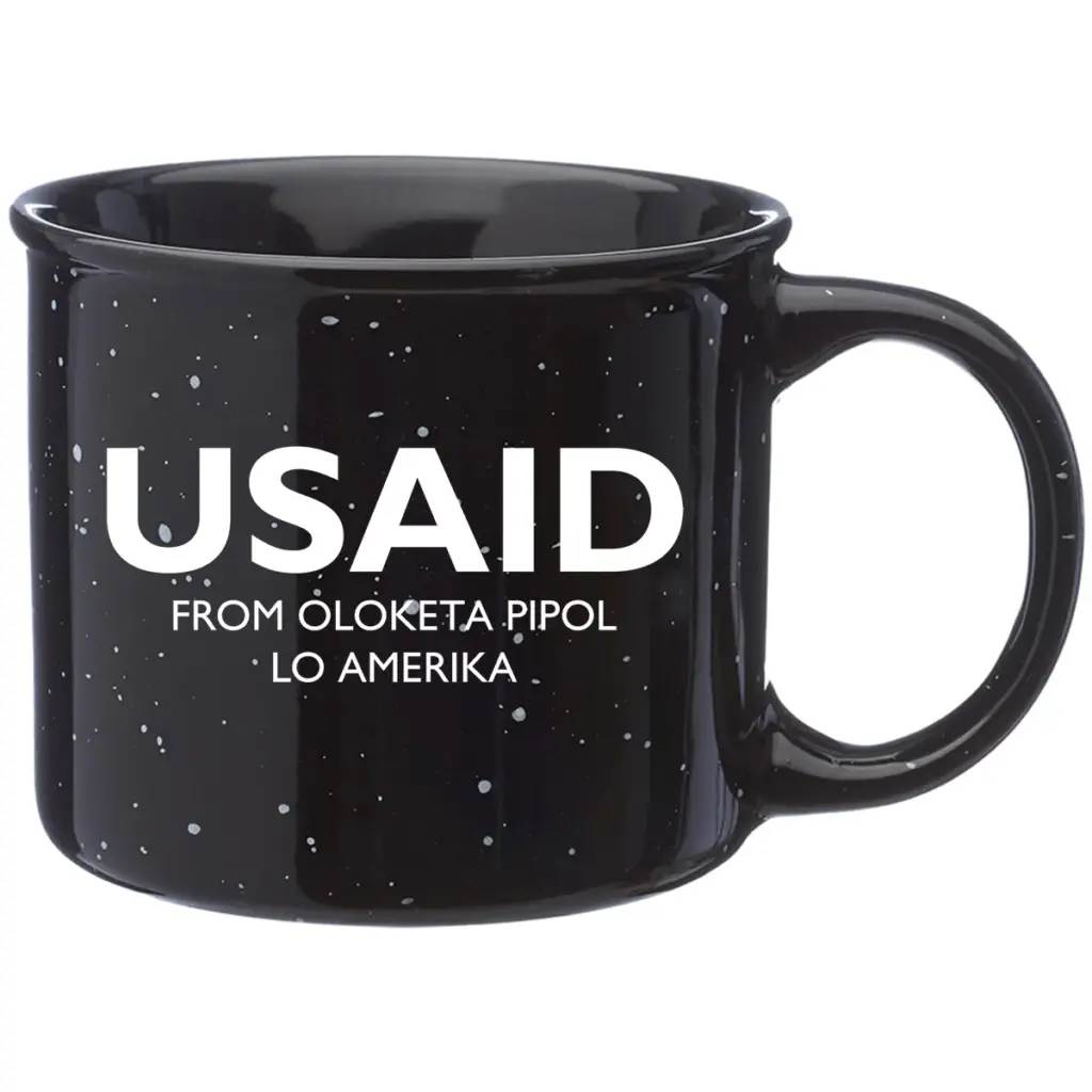 USAID Pijin - 13 Oz. Ceramic Campfire Coffee Mugs