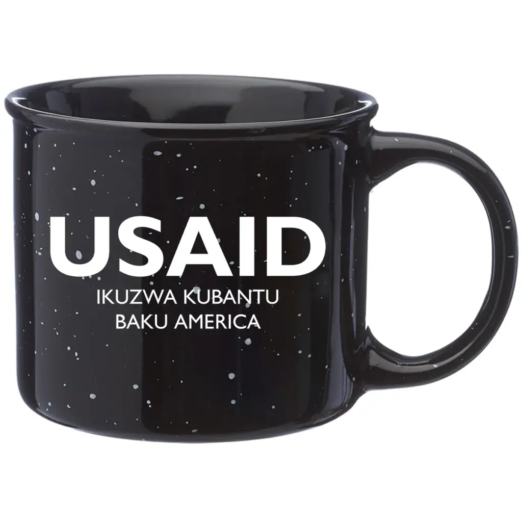 USAID Tonga - 13 Oz. Ceramic Campfire Coffee Mugs