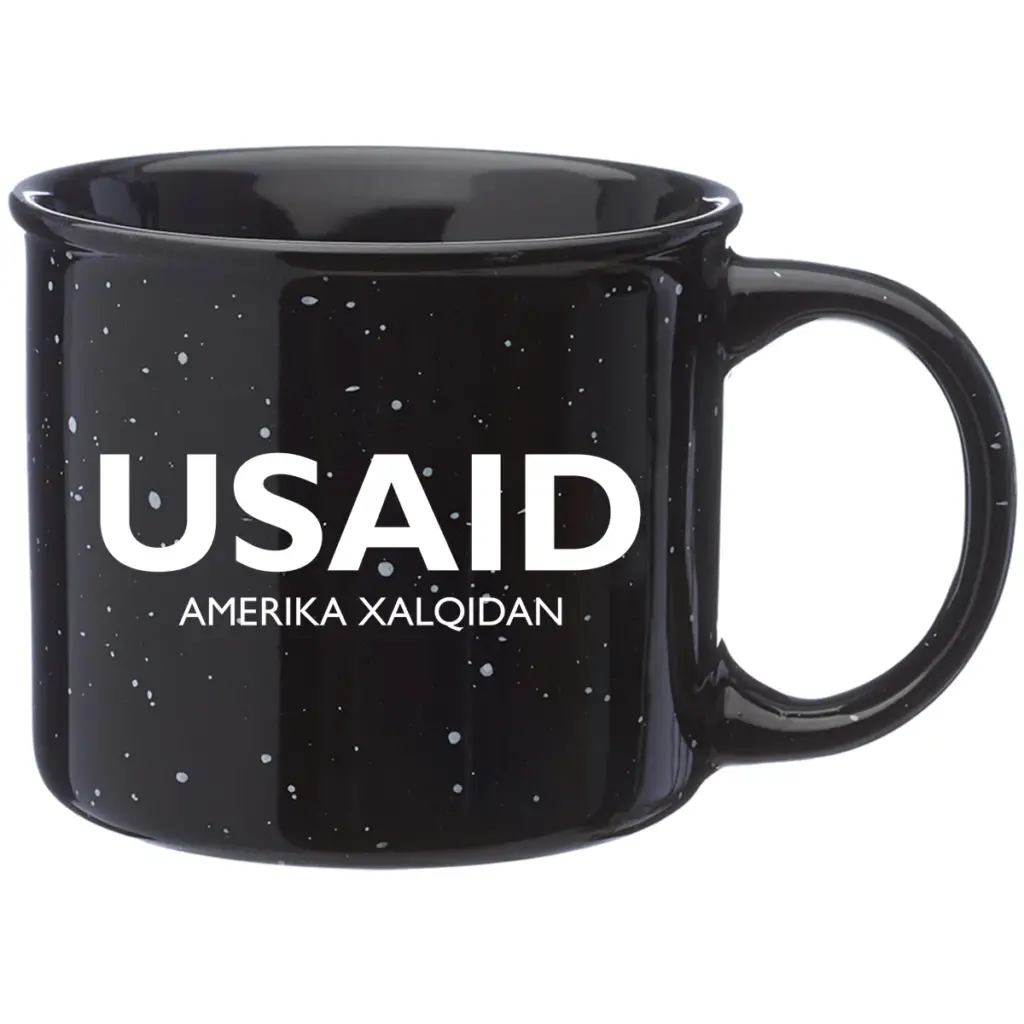 USAID Uzbek - 13 Oz. Ceramic Campfire Coffee Mugs