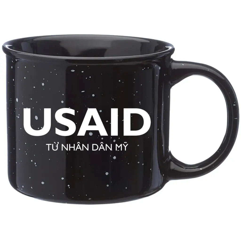 USAID Vietnamese - 13 Oz. Ceramic Campfire Coffee Mugs