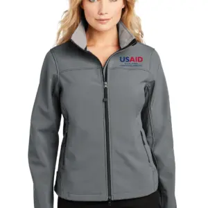 USAID Filipino Port Authority Ladies Glacier Soft Shell Jacket