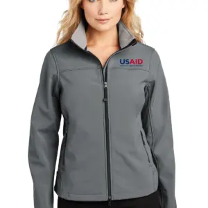 USAID Pangasinense Port Authority Ladies Glacier Soft Shell Jacket