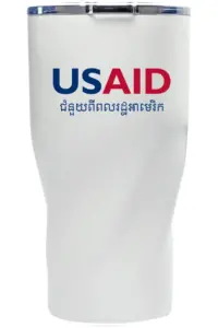 USAID Khmer - Wavey Mavey 20 Oz. Travel Tumblers