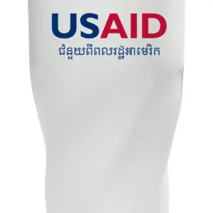 USAID Khmer - Wavey Mavey 20 Oz. Travel Tumblers