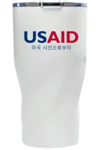USAID Korean - Wavey Mavey 20 Oz. Travel Tumblers