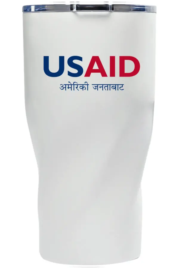 USAID Nepali - Wavey Mavey 20 Oz. Travel Tumblers