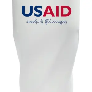 USAID Burmese - Wavey Mavey 20 Oz. Travel Tumblers