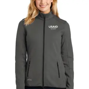USAID Tonga Eddie Bauer Ladies Dash Full-Zip Fleece Jacket