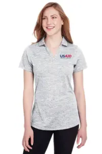 USAID Bicolano PUMA GOLF Ladies Icon Heather Polo