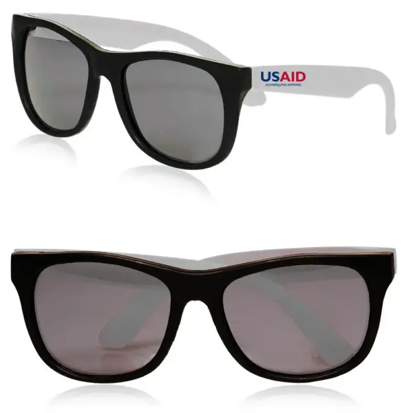 USAID Tajik - Two Tone Plastic Sunglasses