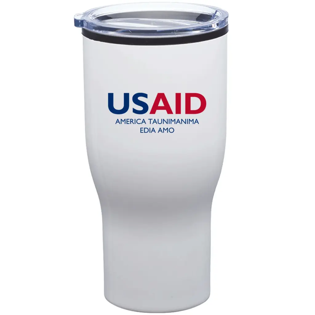 USAID Motu - 28 Oz. Challenger Stainless Steel Travel Mugs Tumbler