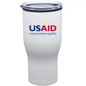 USAID Thai - 28 Oz. Challenger Stainless Steel Travel Mugs Tumbler