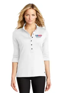 USAID Dari Pashto OGIO Ladies Gauge Polo Shirt