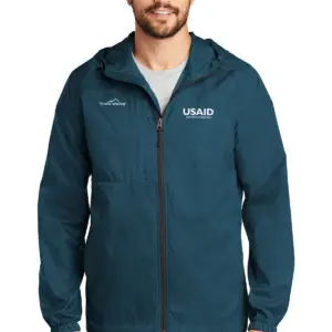 USAID Tetum - Eddie Bauer Men's Packable Wind Jacket