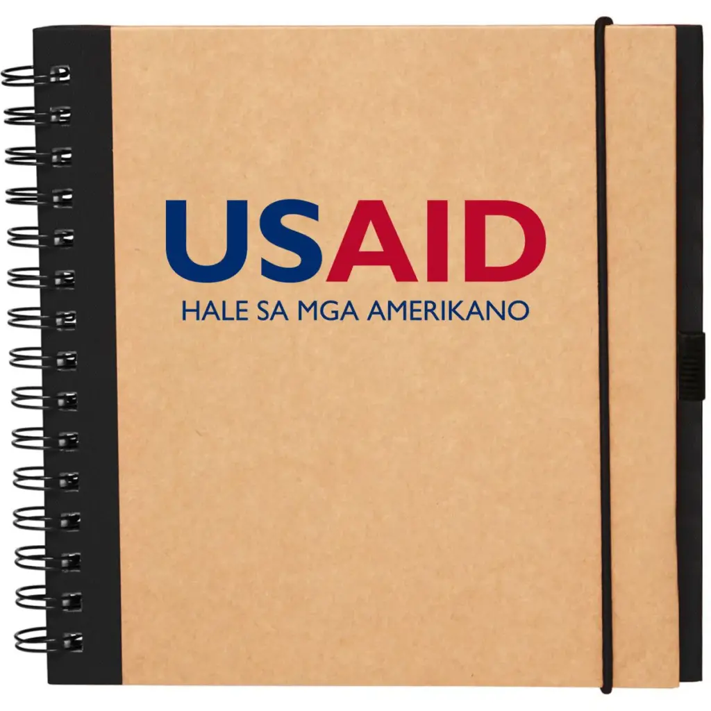 USAID Bicolano - Recycled Square Notebook