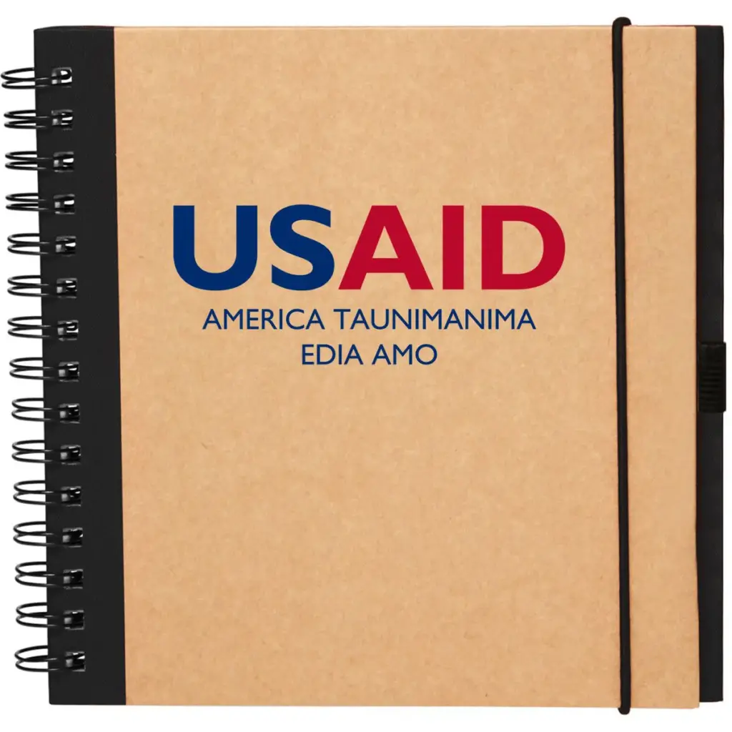 USAID Motu - Recycled Square Notebook