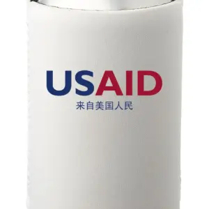 USAID Mandarin - Premium Neoprene Collapsible Can Cooler