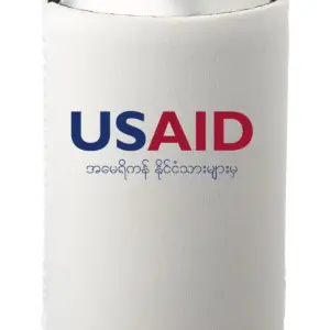 USAID Burmese - Premium Neoprene Collapsible Can Cooler