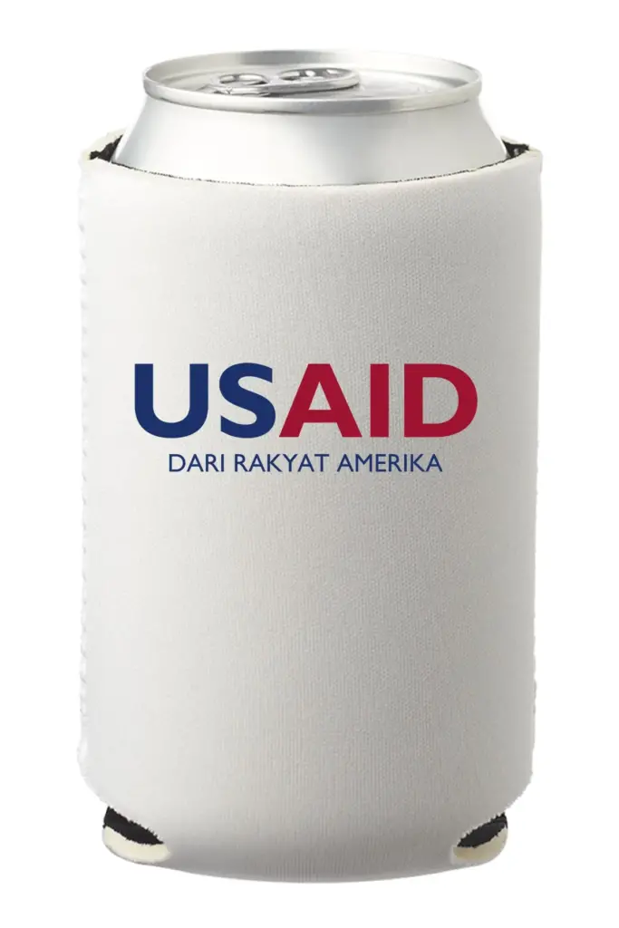 USAID Bahasa Indonesia - Premium Neoprene Collapsible Can Cooler