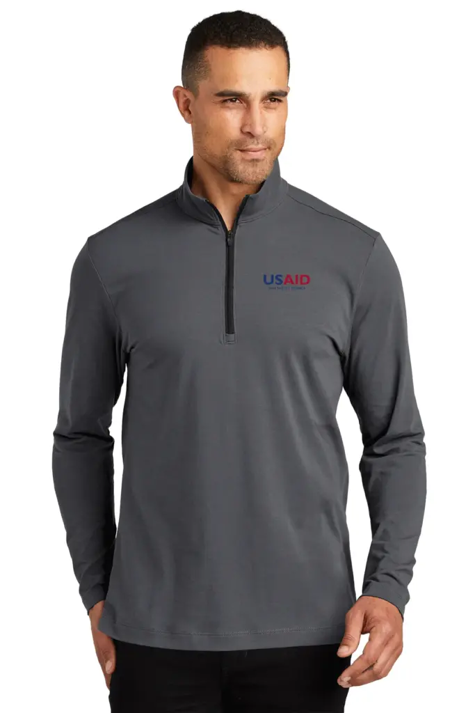 USAID Bahasa Indonesia - OGIO Men's Limit 1/4-Zip Sweater