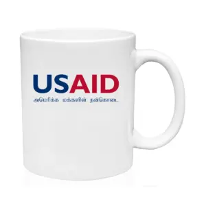 USAID Tamil - 11 Oz. Traditional Coffee Mugs