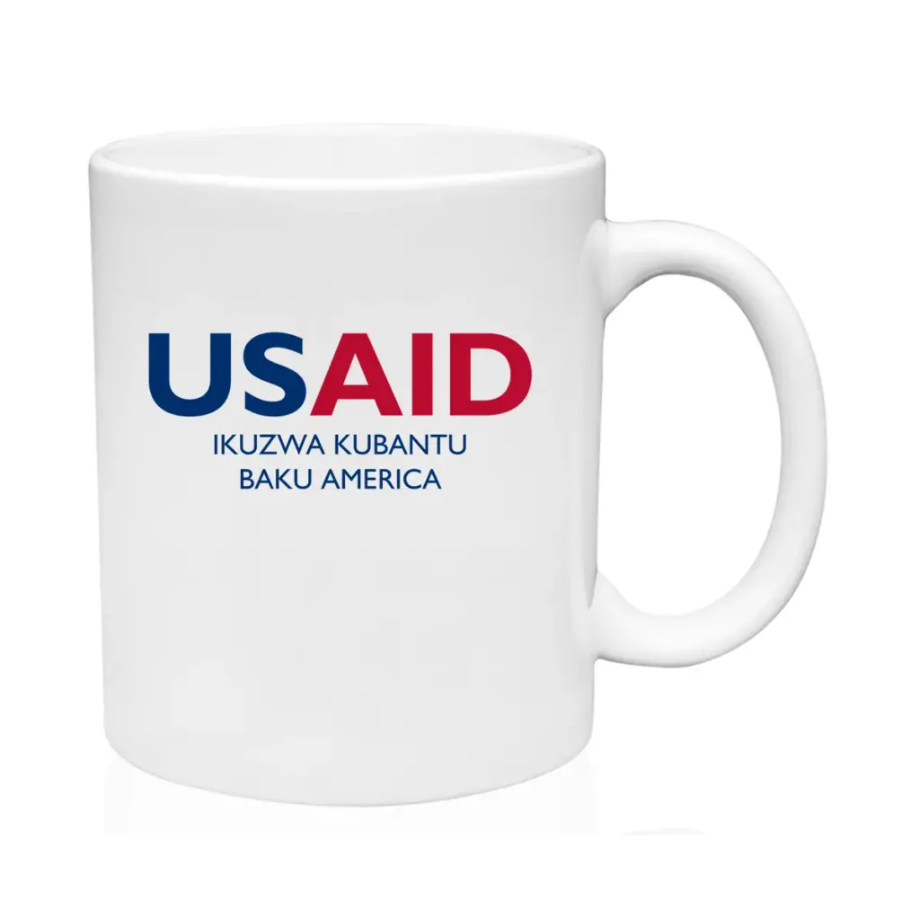 USAID Tonga - 11 Oz. Traditional Coffee Mugs