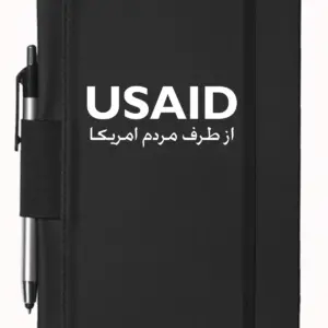 USAID Farsi - 5"x9" Executive Notebooks with Pen