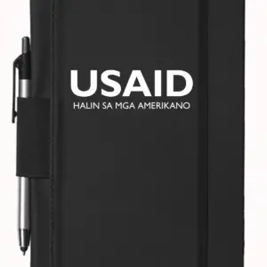 USAID Hiligaynon - 5"x9" Executive Notebooks with Pen
