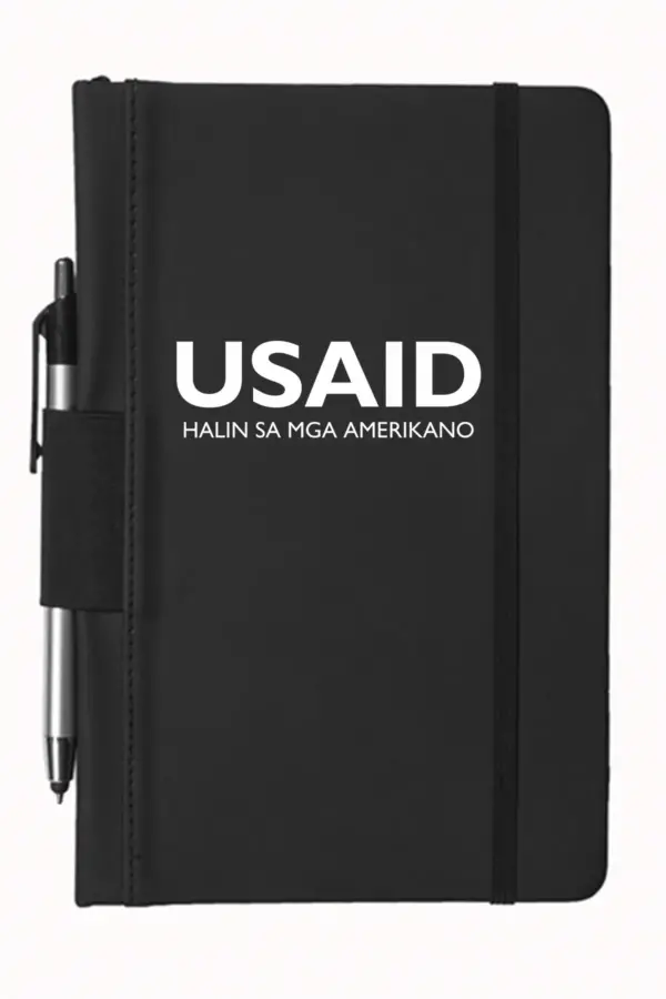 USAID Hiligaynon - 5"x9" Executive Notebooks with Pen