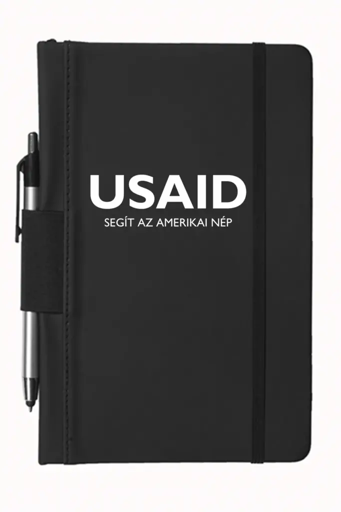 USAID Hun - 5"x9" Executive Notebooks with Pen