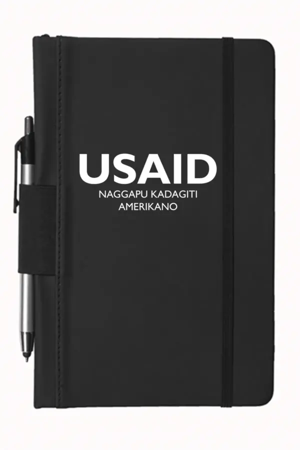USAID Ilocano - 5"x9" Executive Notebooks with Pen