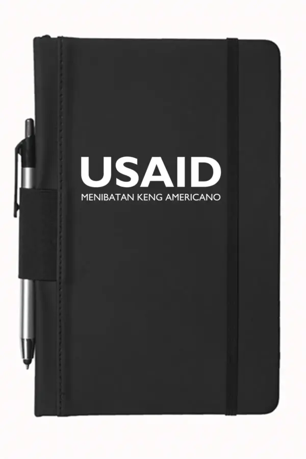 USAID Kapampangan - 5"x9" Executive Notebooks with Pen
