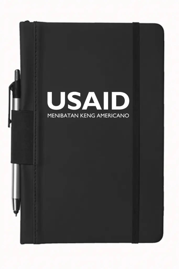 USAID Kapampangan - 5"x9" Executive Notebooks with Pen