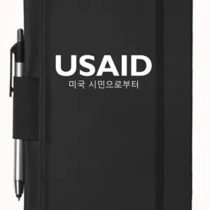 USAID Korean - 5"x9" Executive Notebooks with Pen